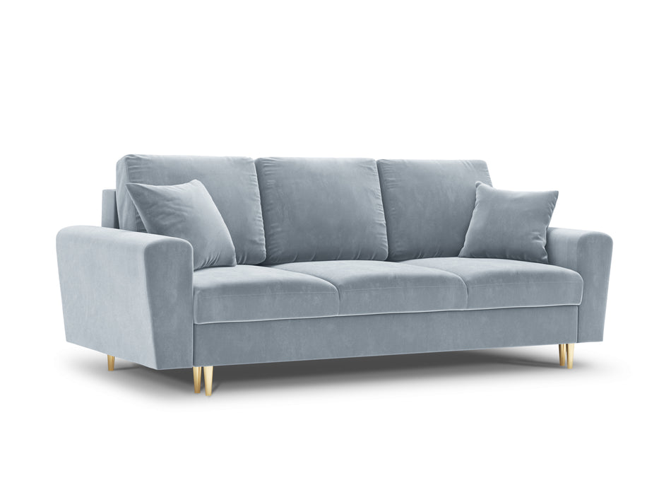 Velveto trivietė sofa Moghan