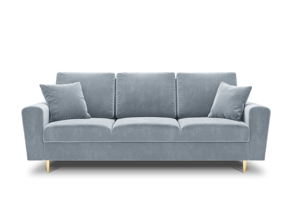 Velveto trivietė sofa Moghan