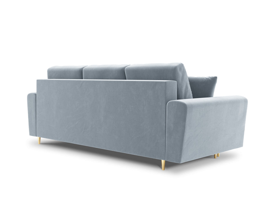 Velveto trivietė sofa Moghan