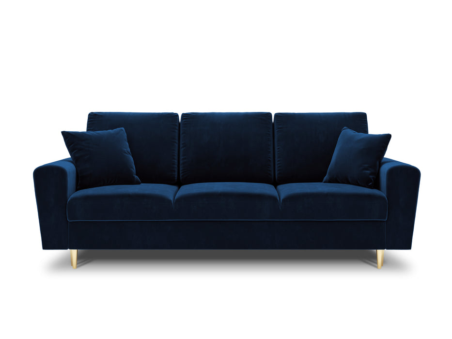 Velveto trivietė sofa Moghan