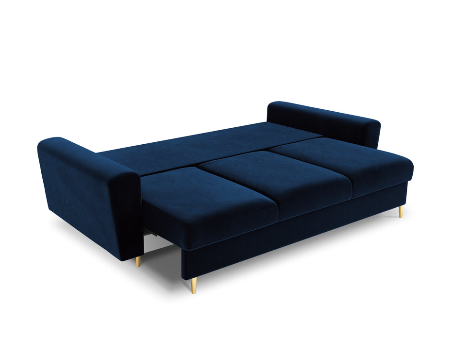 Velveto trivietė sofa Moghan