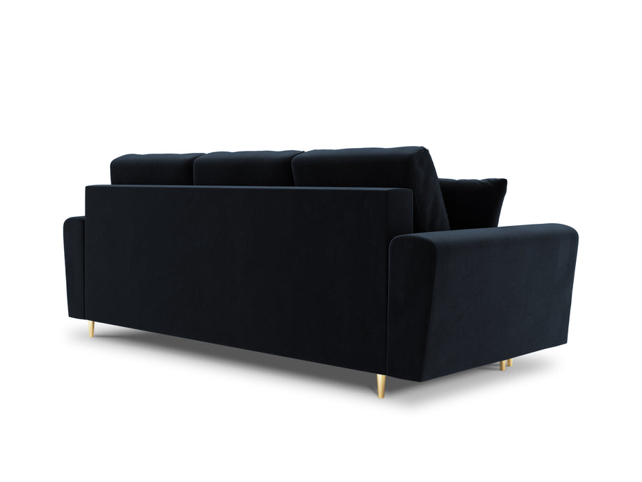Velveto trivietė sofa Moghan