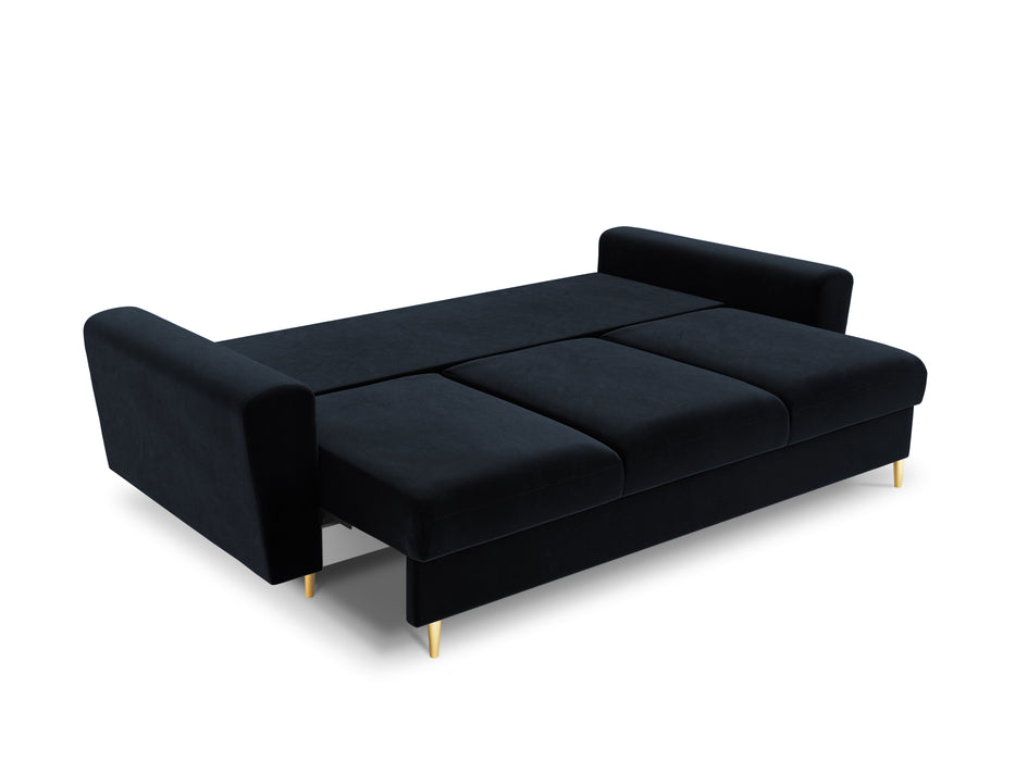 Velveto trivietė sofa Moghan