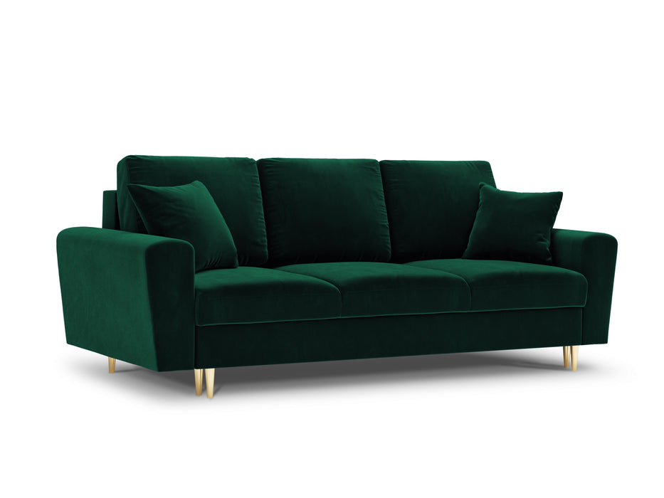 Velveto trivietė sofa Moghan