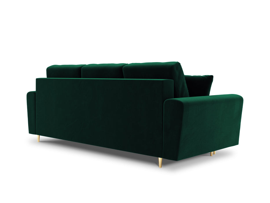 Velveto trivietė sofa Moghan