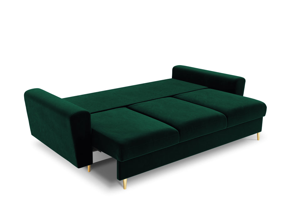 Velveto trivietė sofa Moghan