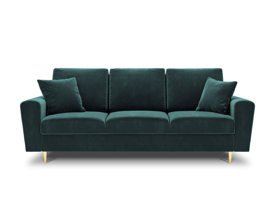 Velveto trivietė sofa Moghan