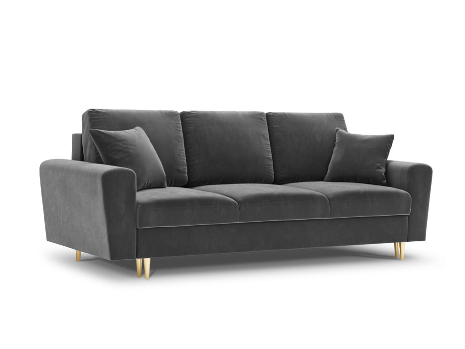 Velveto trivietė sofa Moghan