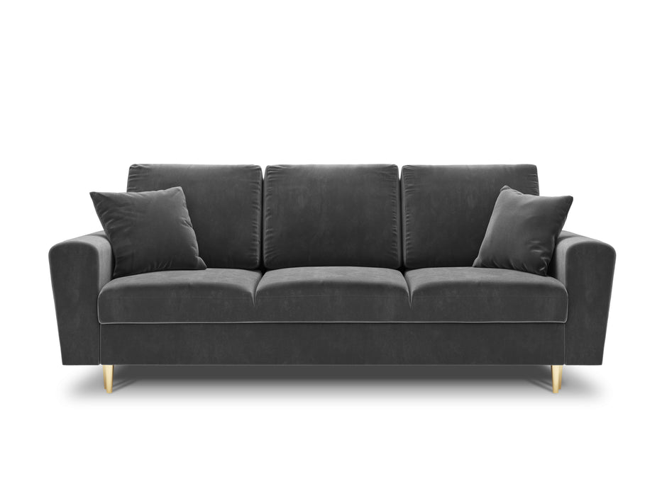 Velveto trivietė sofa Moghan