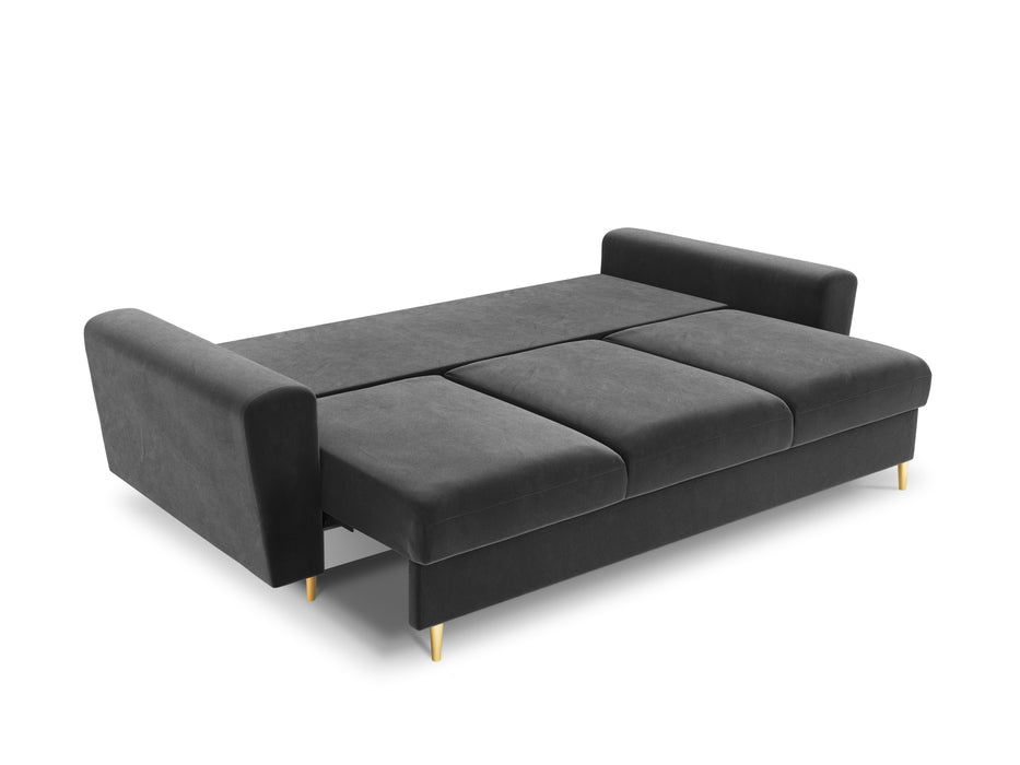 Velveto trivietė sofa Moghan