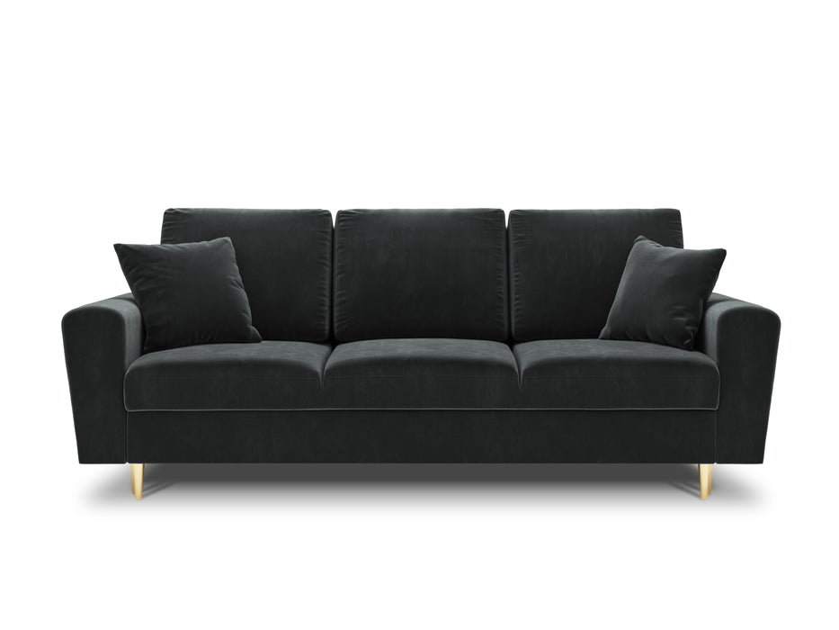 Velveto trivietė sofa Moghan