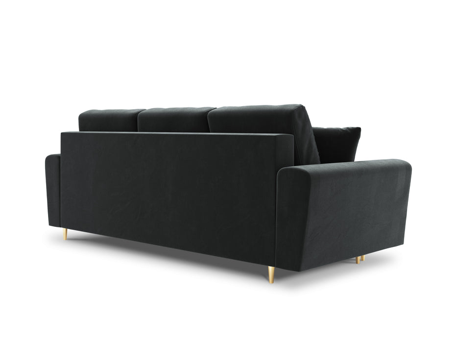 Velveto trivietė sofa Moghan
