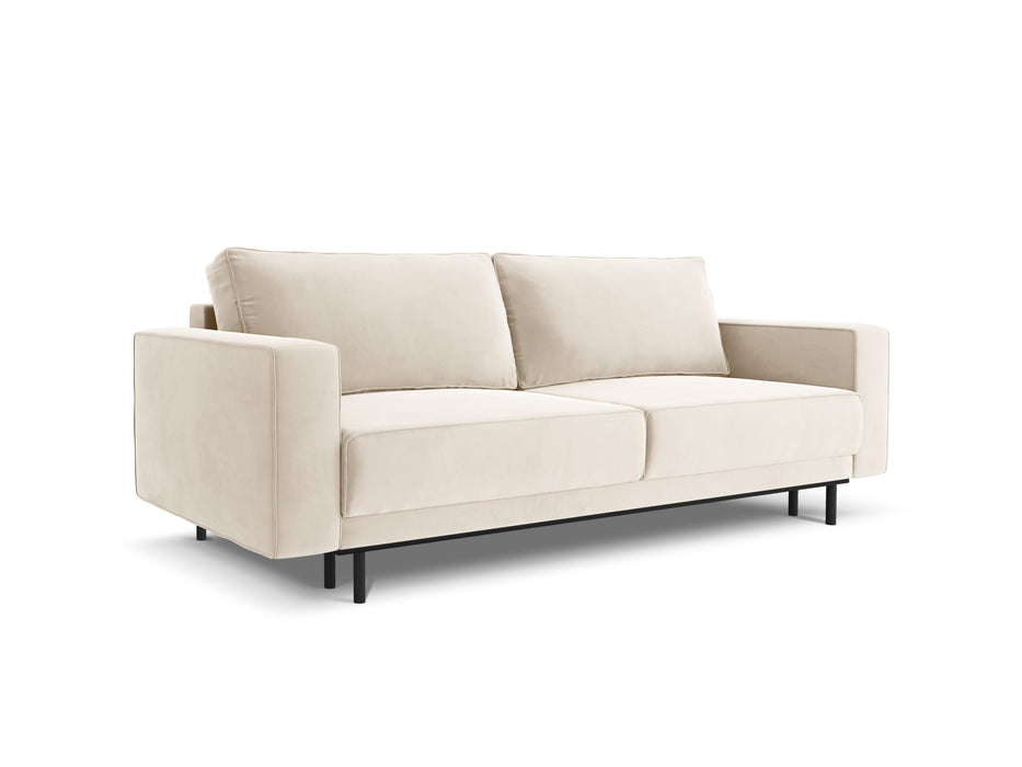 Velvet sofa bed Caro