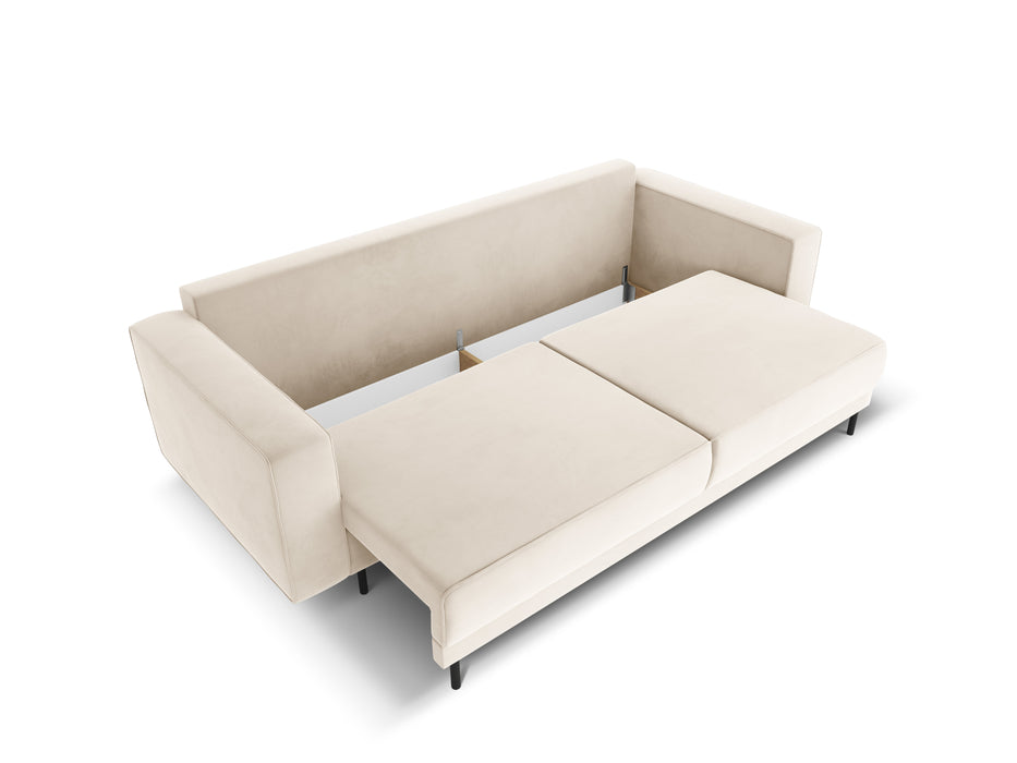 Velvet sofa bed Caro