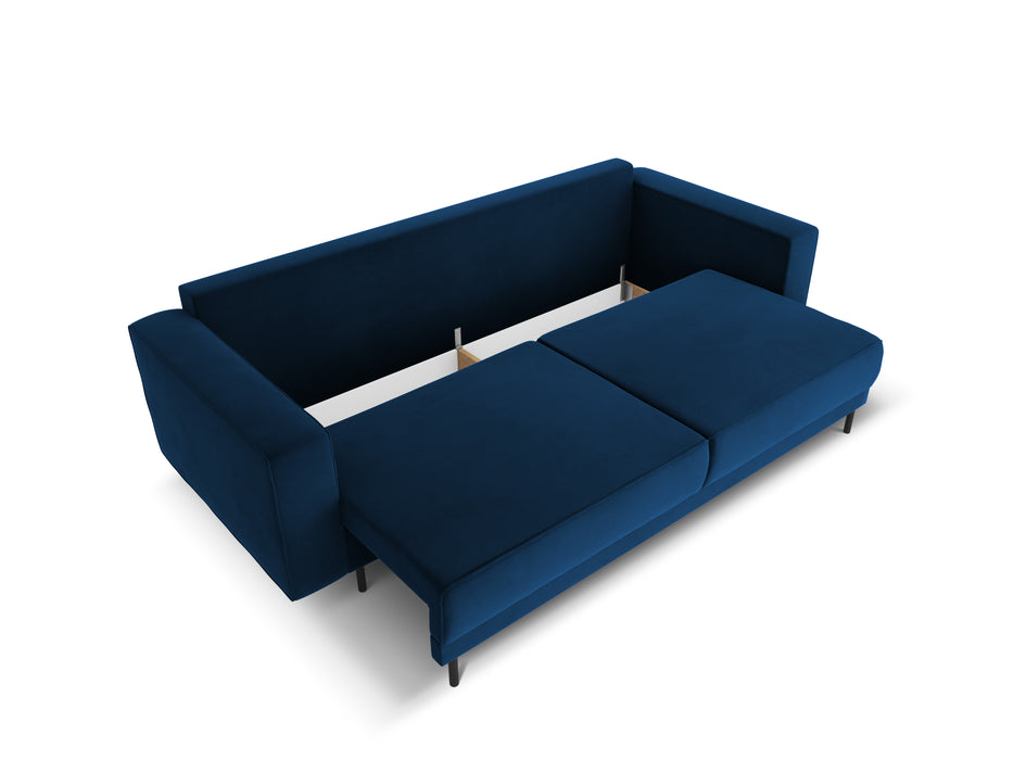 Velvet sofa bed Caro