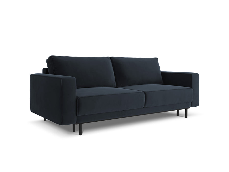 Velvet sofa bed Caro