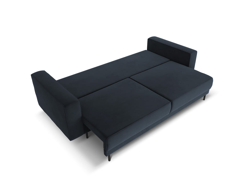 Velvet sofa bed Caro