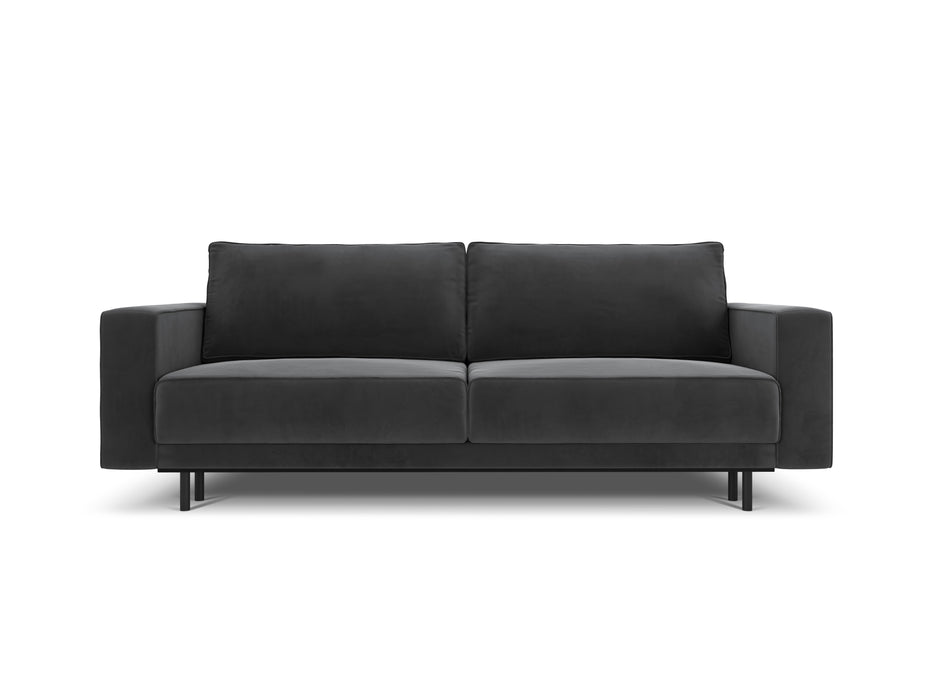 Velvet sofa bed Caro