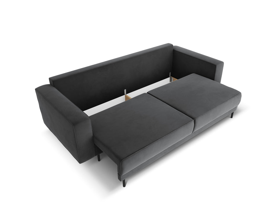 Velvet sofa bed Caro