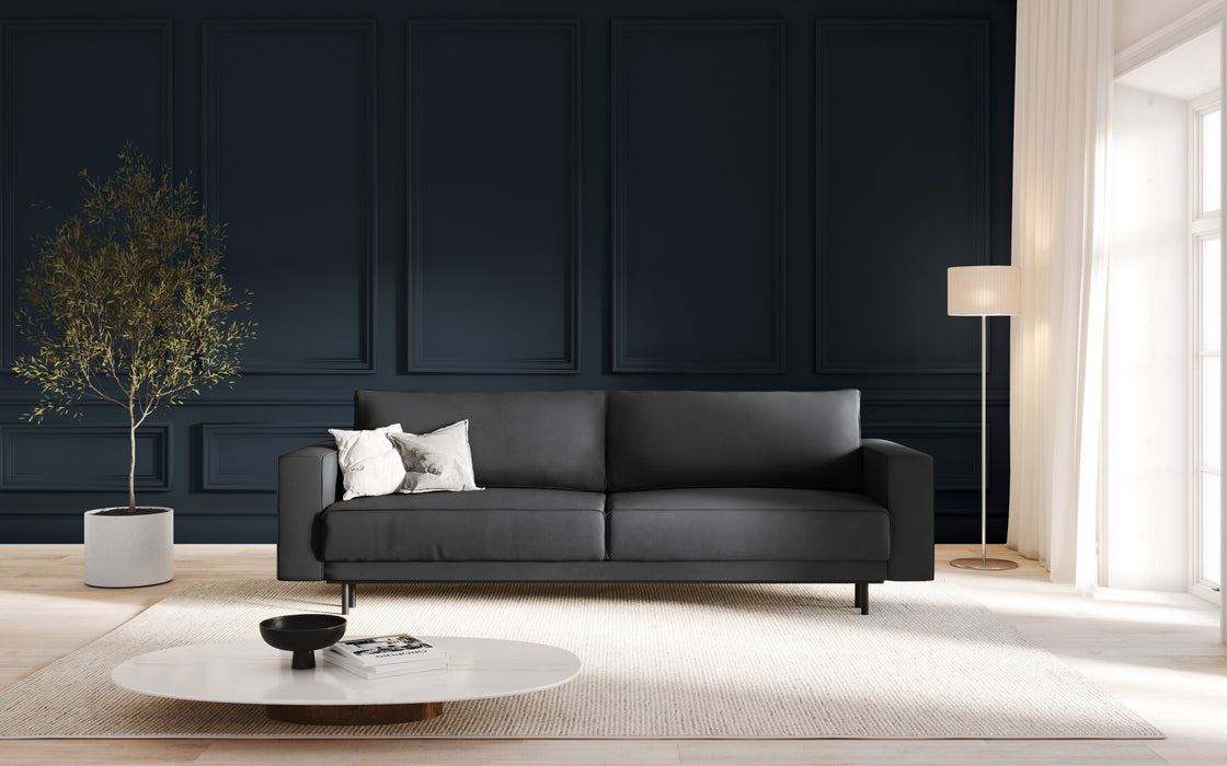Velvet sofa bed Caro