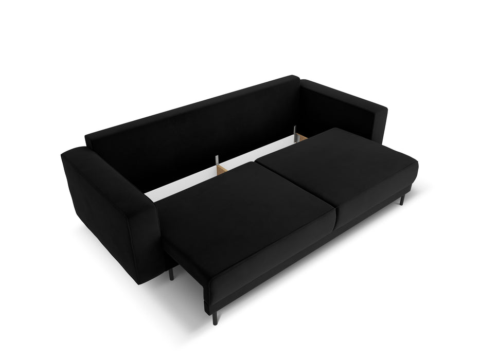 Velvet sofa bed Caro