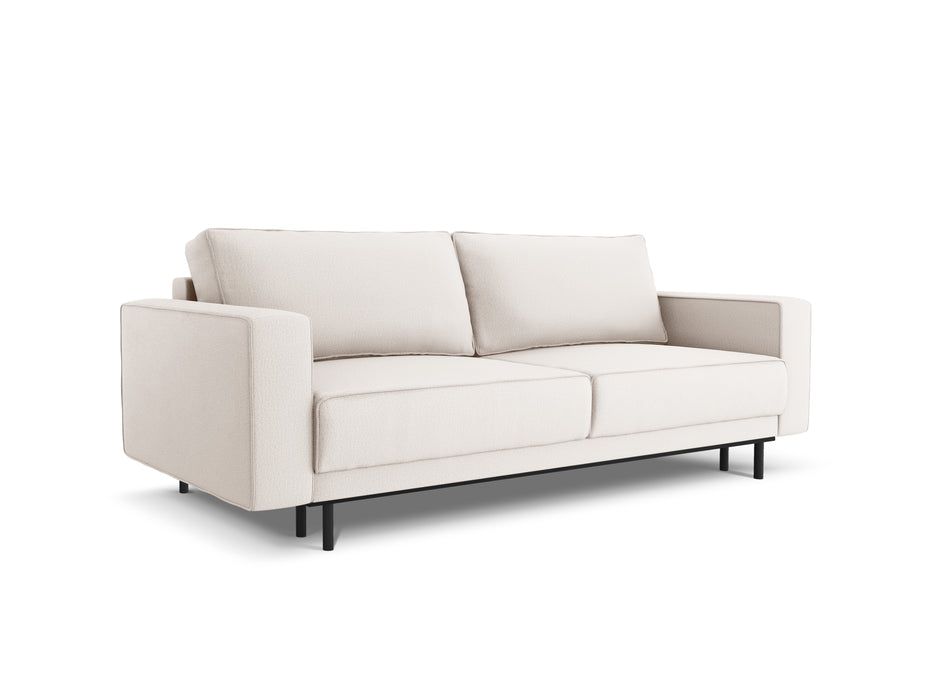 Trivietė sofa-lova su dėže Caro