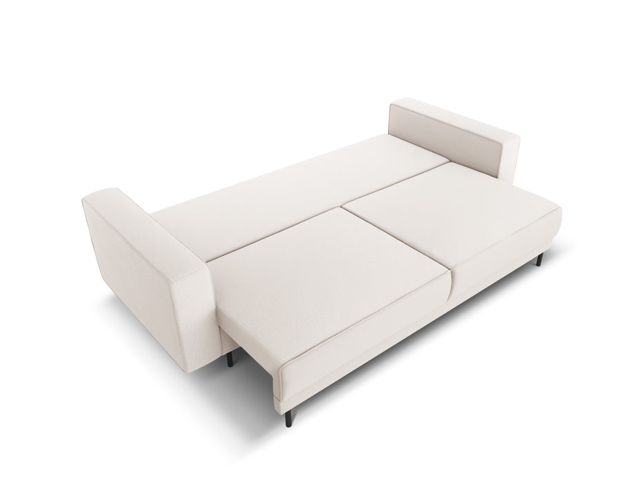 Trivietė sofa-lova su dėže Caro