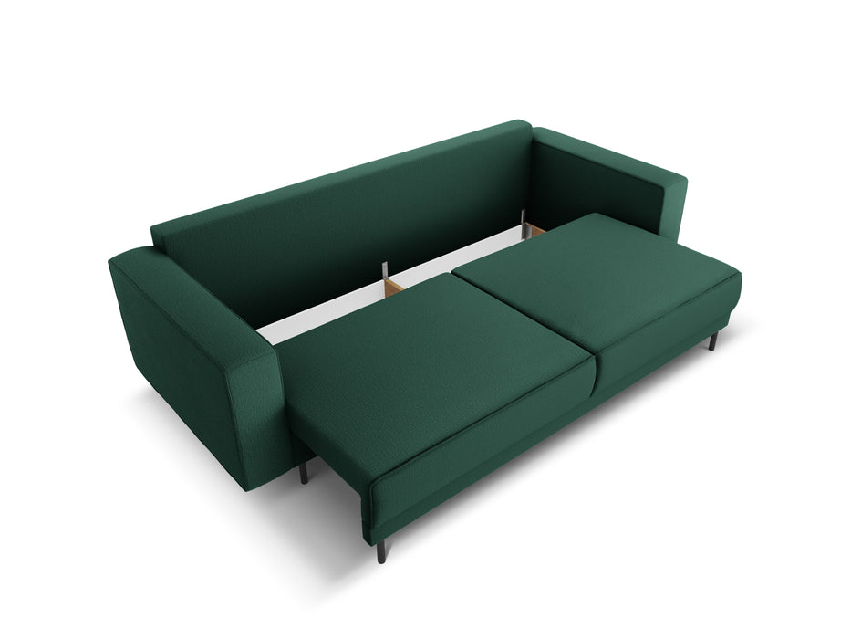 Trivietė sofa-lova su dėže Caro