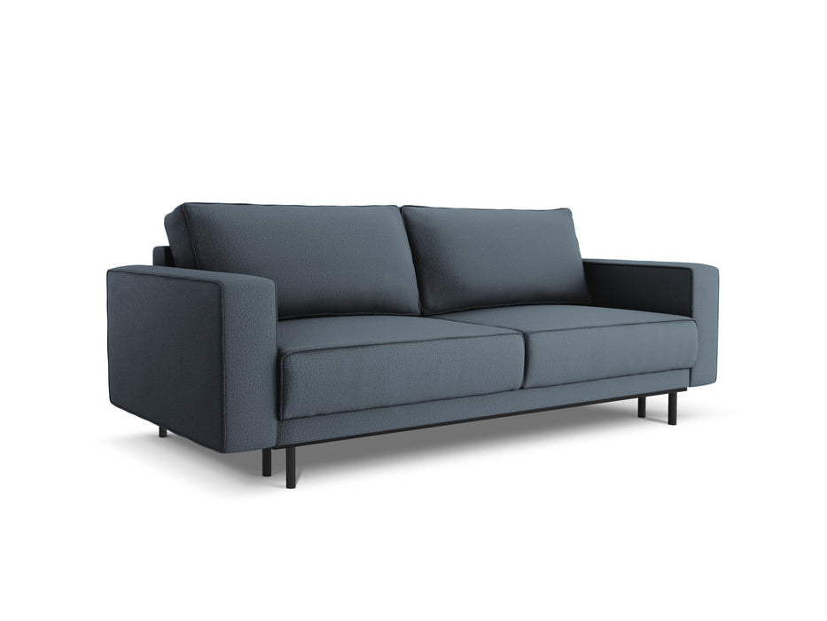 Trivietė sofa-lova su dėže Caro