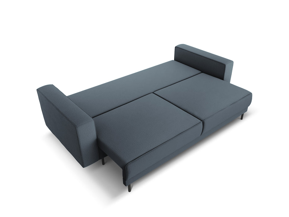Trivietė sofa-lova su dėže Caro