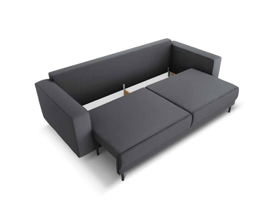 Trivietė sofa-lova su dėže Caro