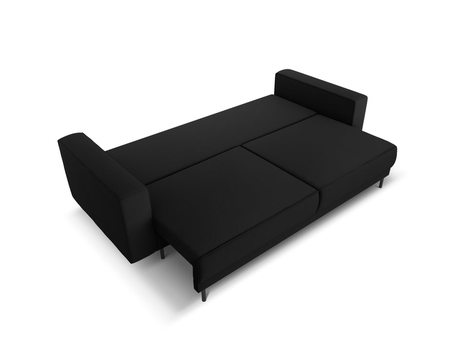 Trivietė sofa-lova su dėže Caro
