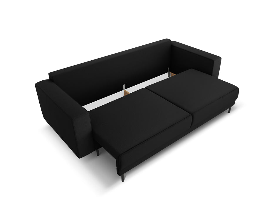 Trivietė sofa-lova su dėže Caro