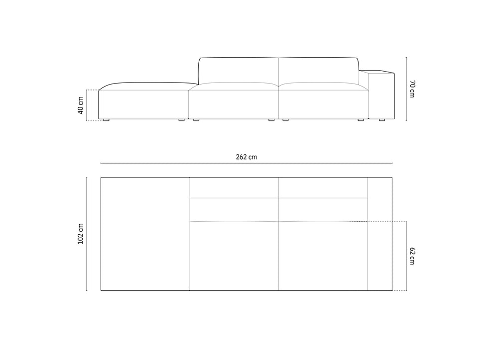 Velveto sofa Jodie