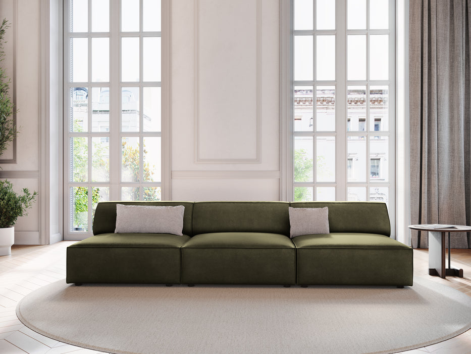 Velveto trivietė sofa Jodie