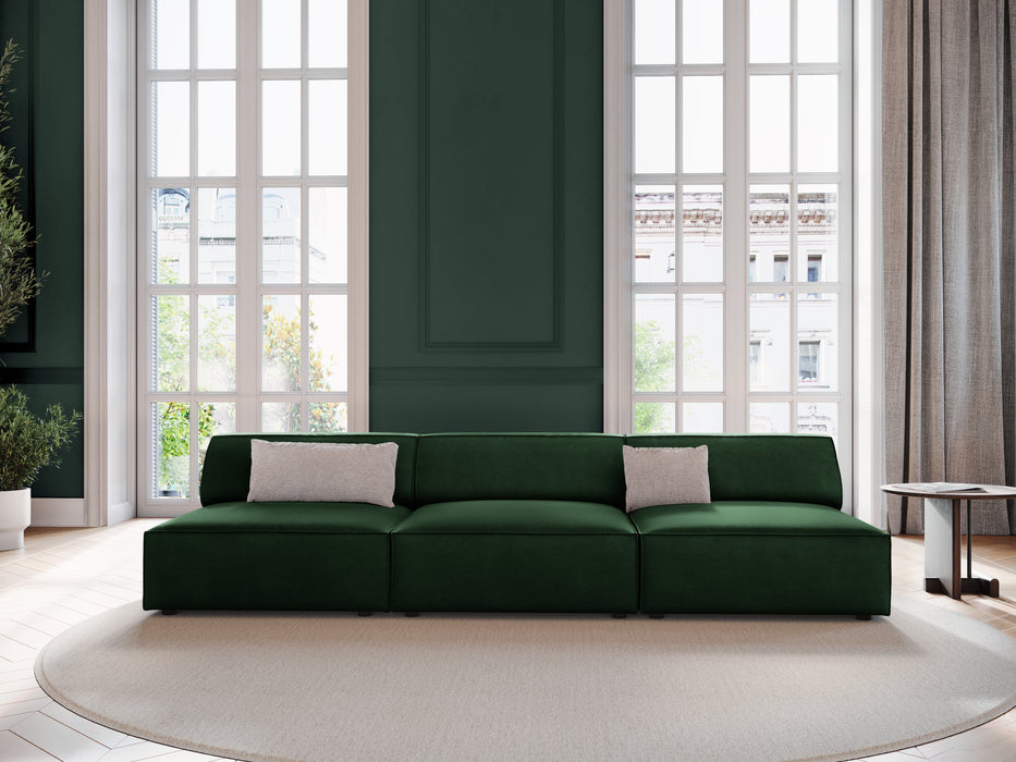 Velveto trivietė sofa Jodie