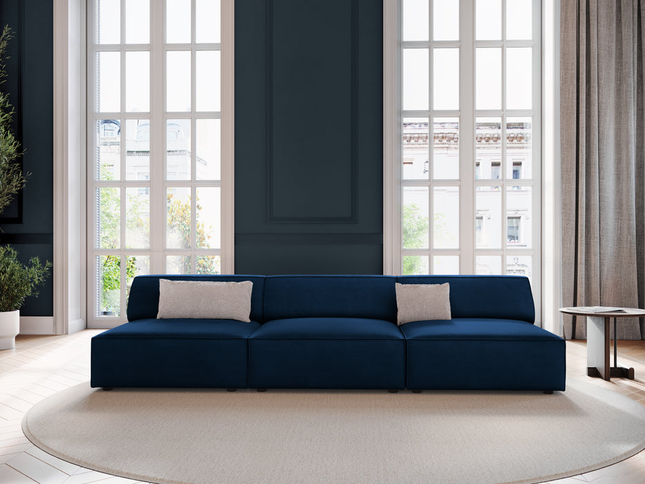Velveto trivietė sofa Jodie