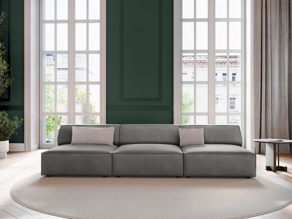 Velveto trivietė sofa Jodie