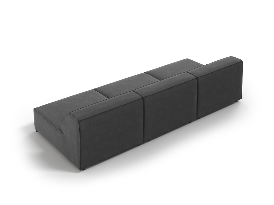 Velveto trivietė sofa Jodie