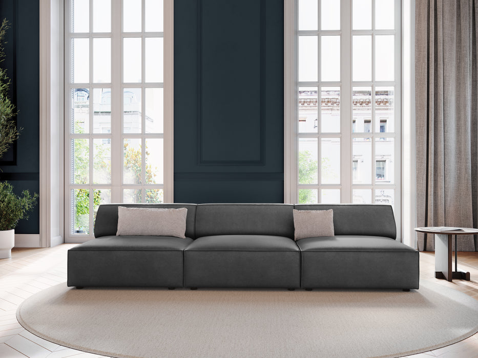 Velveto trivietė sofa Jodie