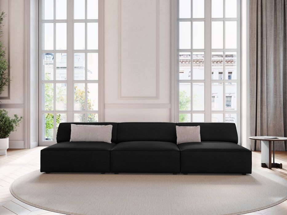 Velveto trivietė sofa Jodie