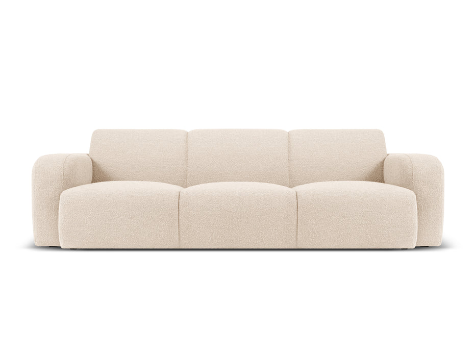 Boucle three-seater sofa Molino