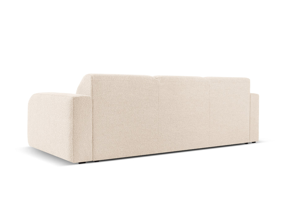 Boucle three-seater sofa Molino