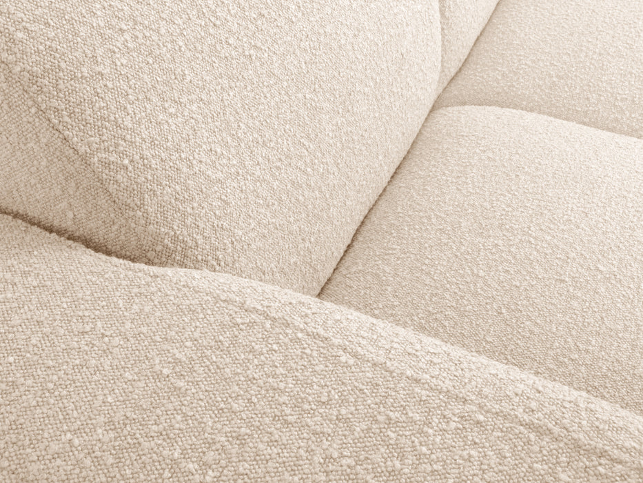 Boucle three-seater sofa Molino