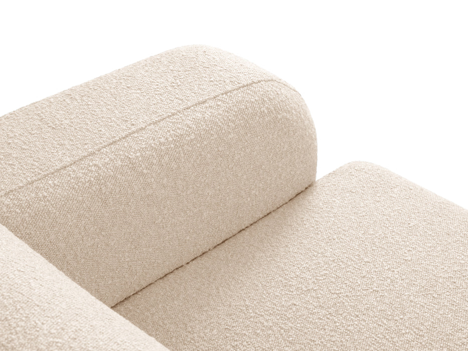 Boucle three-seater sofa Molino