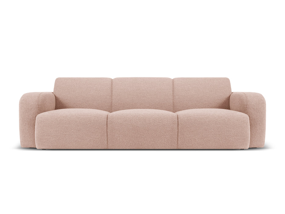 Boucle three-seater sofa Molino