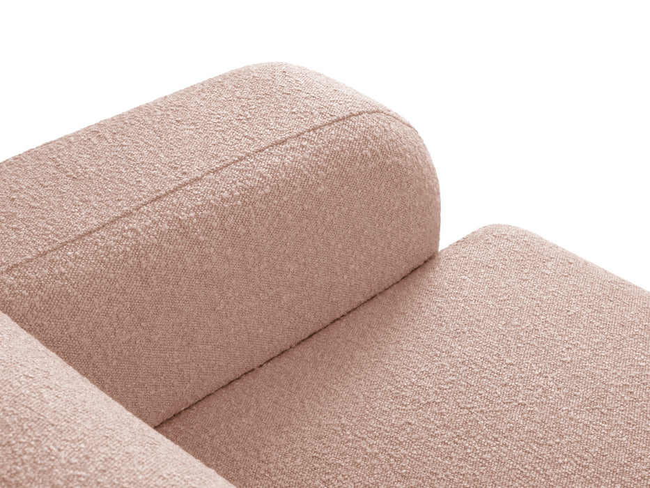 Boucle three-seater sofa Molino