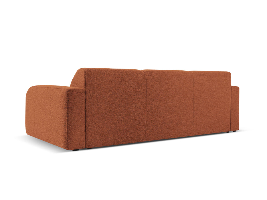 Boucle three-seater sofa Molino
