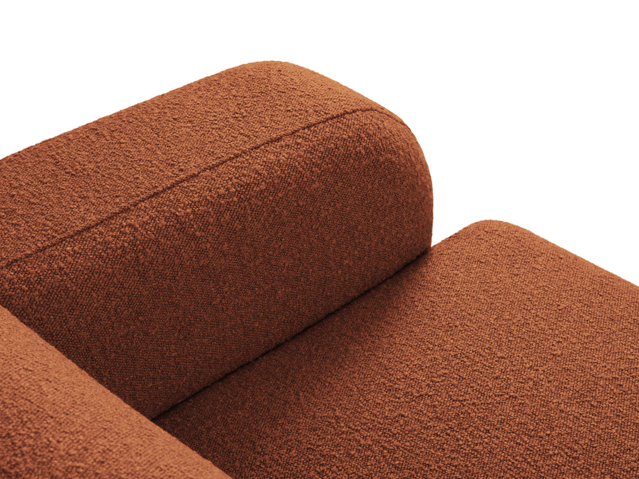 Boucle three-seater sofa Molino