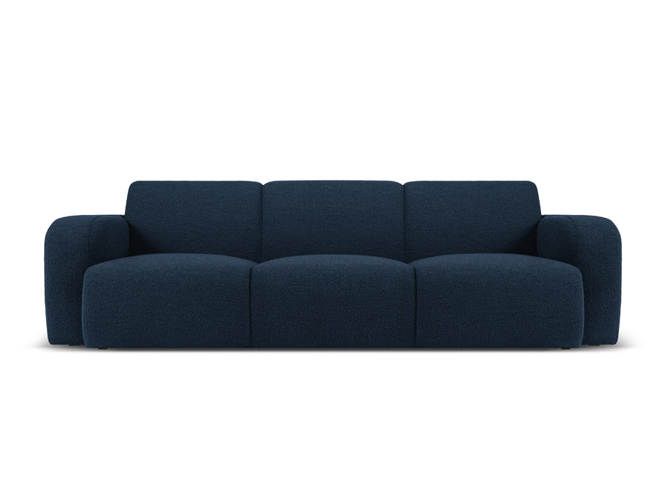 Boucle three-seater sofa Molino